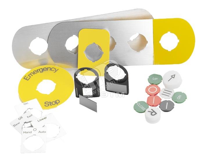 Изображение товара Шильдик с надписью Close пластик металлический для маркировки