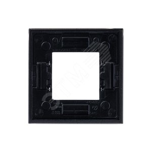 Zenit Рамка 1 пост 2 модуля стекло графит N2271 CF ABB - 5