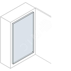 Дверь для шкафа внутренняя GEMINI (Размер5) LUC 1SL0255A00 ABB - 2