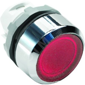 Кнопка красная без фиксации MP1-21R низкая с подсветкой 1SFA611100R2101 ABB - 2