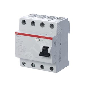 Выключатель дифференциального тока (УЗО) 4п 40А 30мА FH204 АС 2CSF204004R1400 ABB - 3