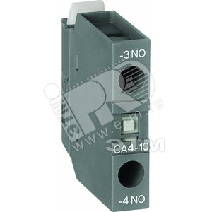 Блок контактный дополнительный CC4-01 (1НЗ с запаздыв) для контакторов AF09…AF38 и реле NF09…NF38