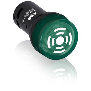 Зуммер CB1-601G непрерывный сигнал подсветка зеленый 110-130В AC