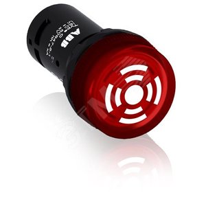 Зуммер CB1-611R пульсирующий сигнал подсветка красный 110-130В AC 1SFA619600R6111 ABB