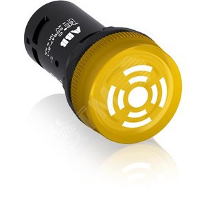 Зуммер CB1-611Y пульсирующий сигнал подсветка желтый 110-130В AC