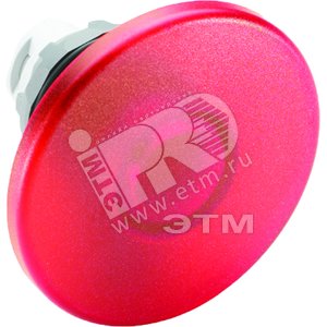 Кнопка MPM2-21R красная ГРИБОК б/фикс