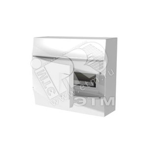 Щит распределительный навесной ЩРн-п Mistral41 12М пластиковый непрозрачная дверь с клеммами