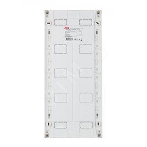 Щит распределительный встраиваемый ЩРв-п Mistral41 54М пластиковый непрозрачная дверь с клеммами 41A18X31B ABB - 4