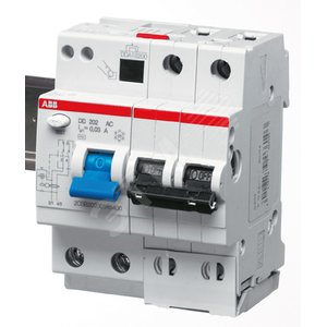 Выключатель автоматический дифференциального тока четырехмодульный DS202 M AC-C20/0.03 DS202 M AC-C20/0,0 ABB - 3