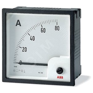 Амперметр переменного тока прямого включения AMT1-A1-60/96 ABB - 2