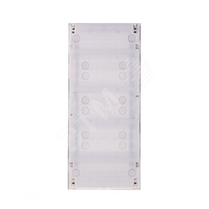 Щит распределительный встраиваемый ЩРв-п-48 пластиковый Mistral41 серая прозрачная дверь с клеммами IP41 (41A12X43B) 1SLM004101A2208 ABB - 5