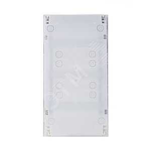 Щит распределительный встраиваемый ЩРв-п-36 пластиковый Mistral41 серая прозрачная дверь с клеммами IP41 (41A12X33B) 1SLM004101A2207 ABB - 5