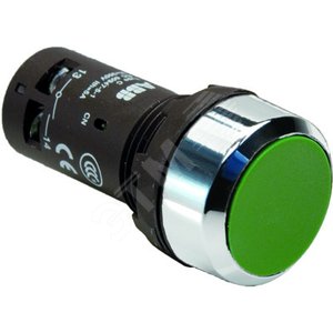 Кнопка CP1-30G-10 зеленая без фиксации 1HO 1SFA619100R3012 ABB - 2