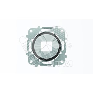 Накладка для механизмов зарядного устройства USB 8185 SKY Moon кольцо черное стекло 8685 CN ABB