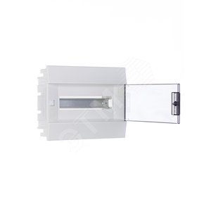 Щит распределительный встраиваемый ЩРв-п-12 пластиковый Mistral41 серая прозрачная дверь с клеммами IP41 (41A12X13B) 1SLM004101A2203 ABB - 6