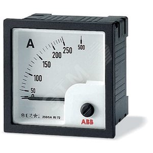 Амперметр переменного тока прямого включения AMT1-A1-30/72 ABB - 2
