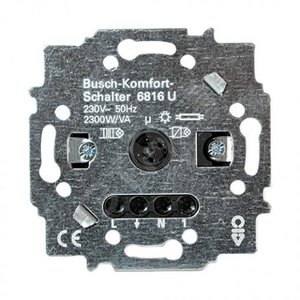 Механизм для детектора движения Busch-Komfortschalter для всех типов ламп 2300Вт 6816 U-500 ABB - 2