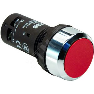 Кнопка CP1-30R-10 красная без фиксации 1HO 1SFA619100R3011 ABB - 2