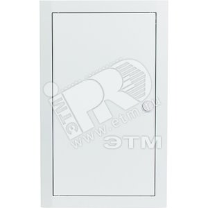 Щит распределительный встраиваемый ЩРв-П-36 IP30 пластиковый белый стальная дверь