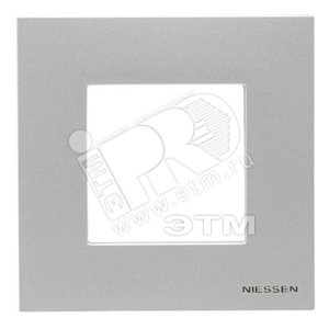 Zenit Рамка 1 пост серебро (N2271 PL)