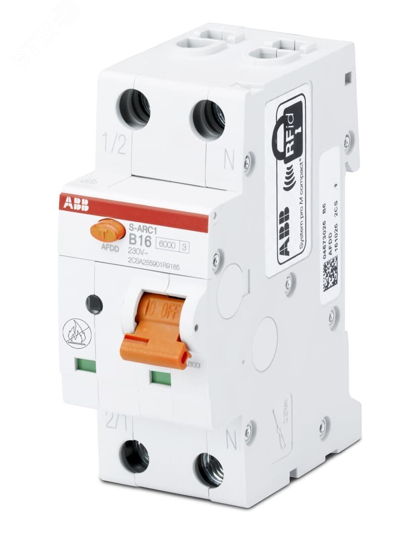 Выключатель автоматический с защитой от дуги S-ARC1 C20 ABB - превью