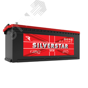 Аккумулятор автомобильный SilverStar EFB 6СТ-210  L(4)