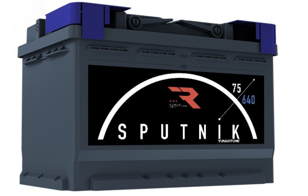 Аккумулятор автомобильный 6СТ-75 L(0)-0 SPU7500 Sputnik