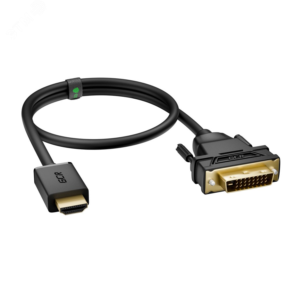 Кабель HDMI 19AM на DVI 25М, 10 м., черный, позолоченные контакты артикул  GCR-51509 Greenconnect - купить в Москве и РФ по цене Свяжитесь с нами руб.  в интернет-магазине ЭТМ iPRO | характеристики,