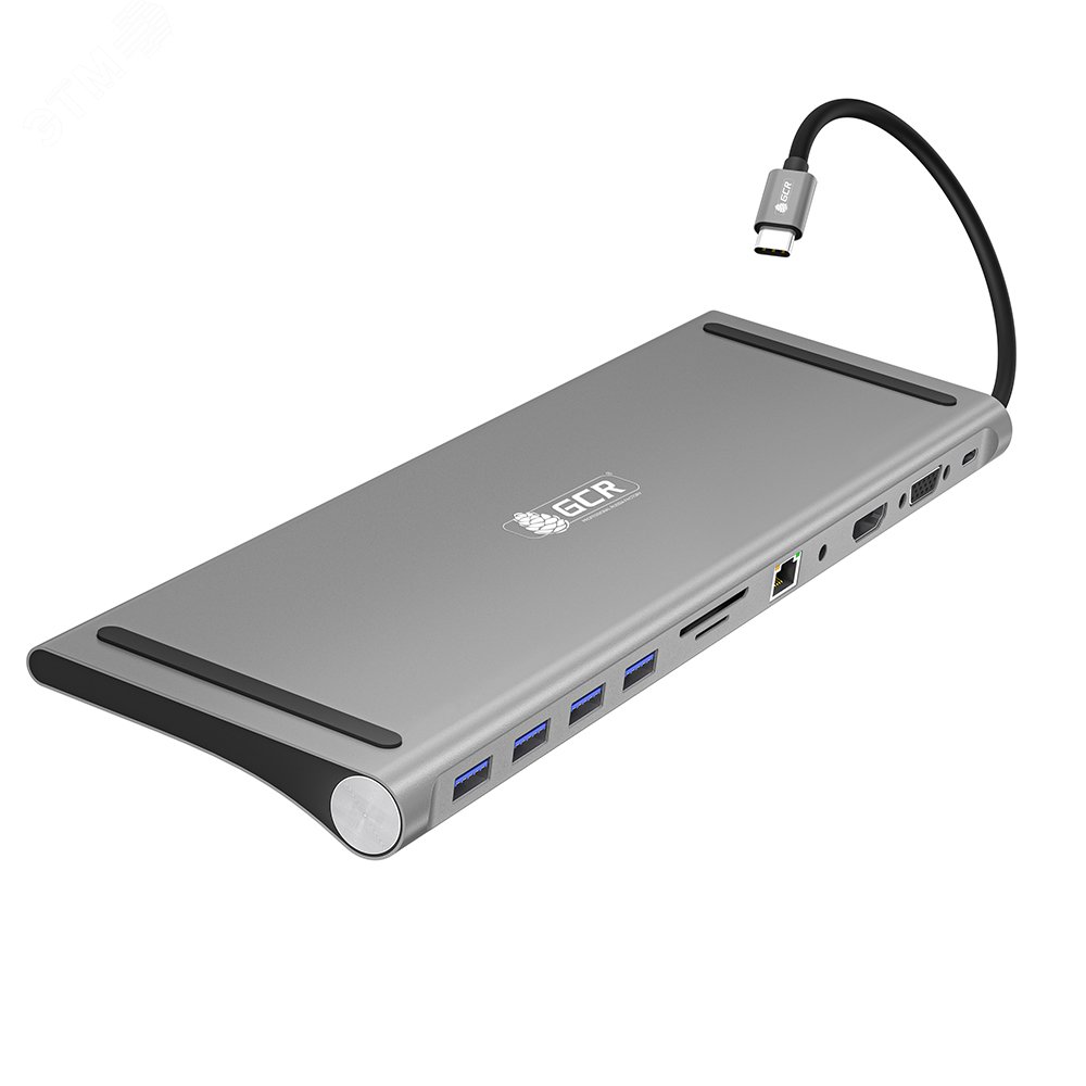 Изображение товара Док-станция 11 в 1 USB Type-C HDMI VGA MicroSD для ноутбука