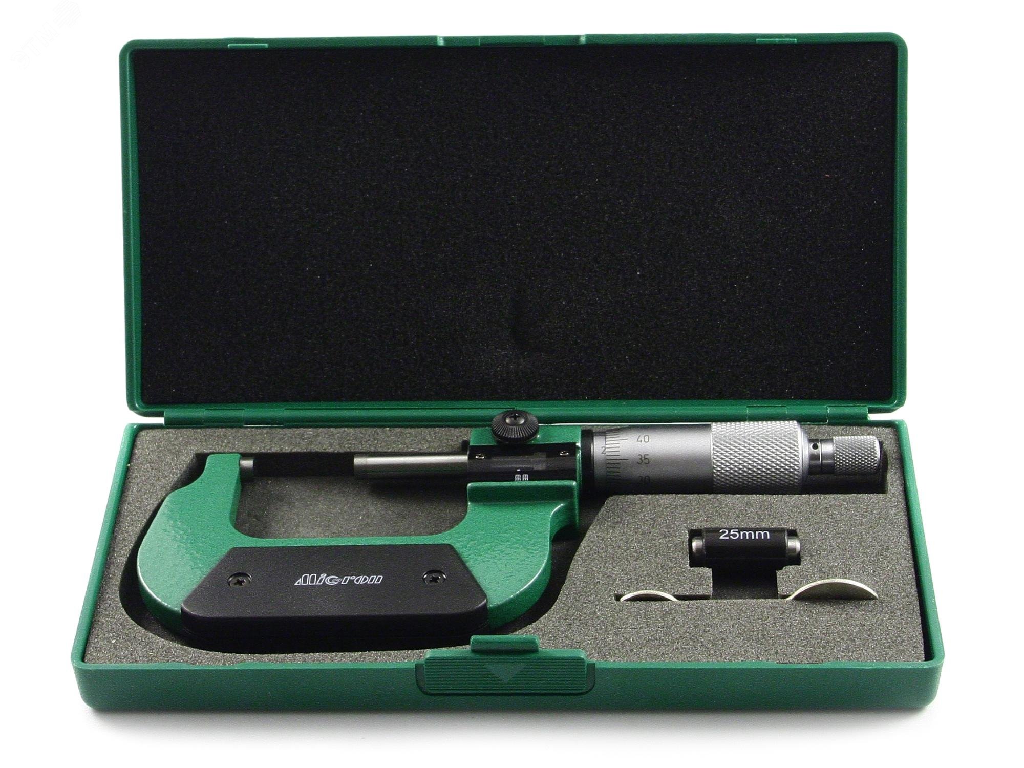 Изображение товара Микрометр МКЦМ-275 0.01 с мех. бегунком (ГРСИ №77991-20) с поверкой МИК (шт)