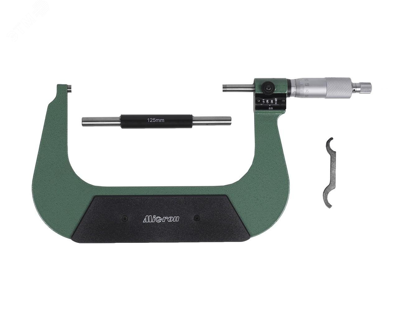 Изображение товара Микрометр МКЦМ-150 0.01 с мех. бегунком (ГРСИ №77991-20) с поверкой МИК (шт)