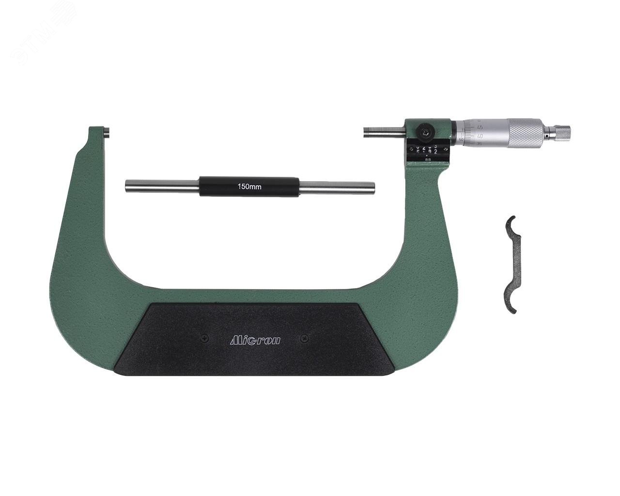 Изображение товара Микрометр МКЦМ-175 0.01 с мех. бегунком (ГРСИ №77991-20) с поверкой МИК (шт)