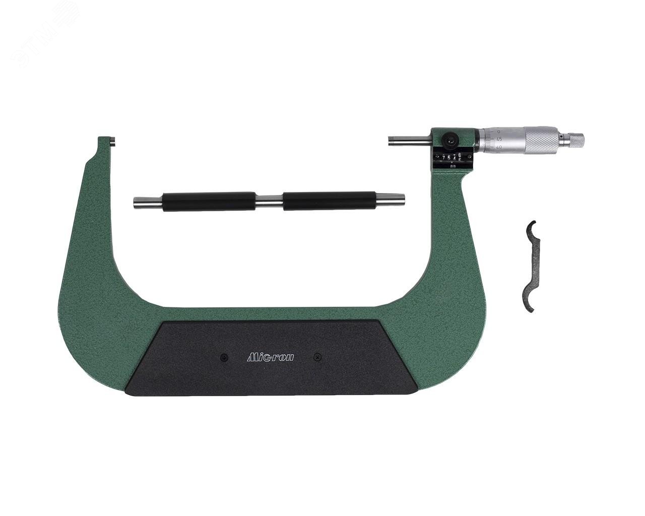 Изображение товара Микрометр МКЦМ-200 0.01 с мех. бегунком (ГРСИ №77991-20) с поверкой МИК (шт)