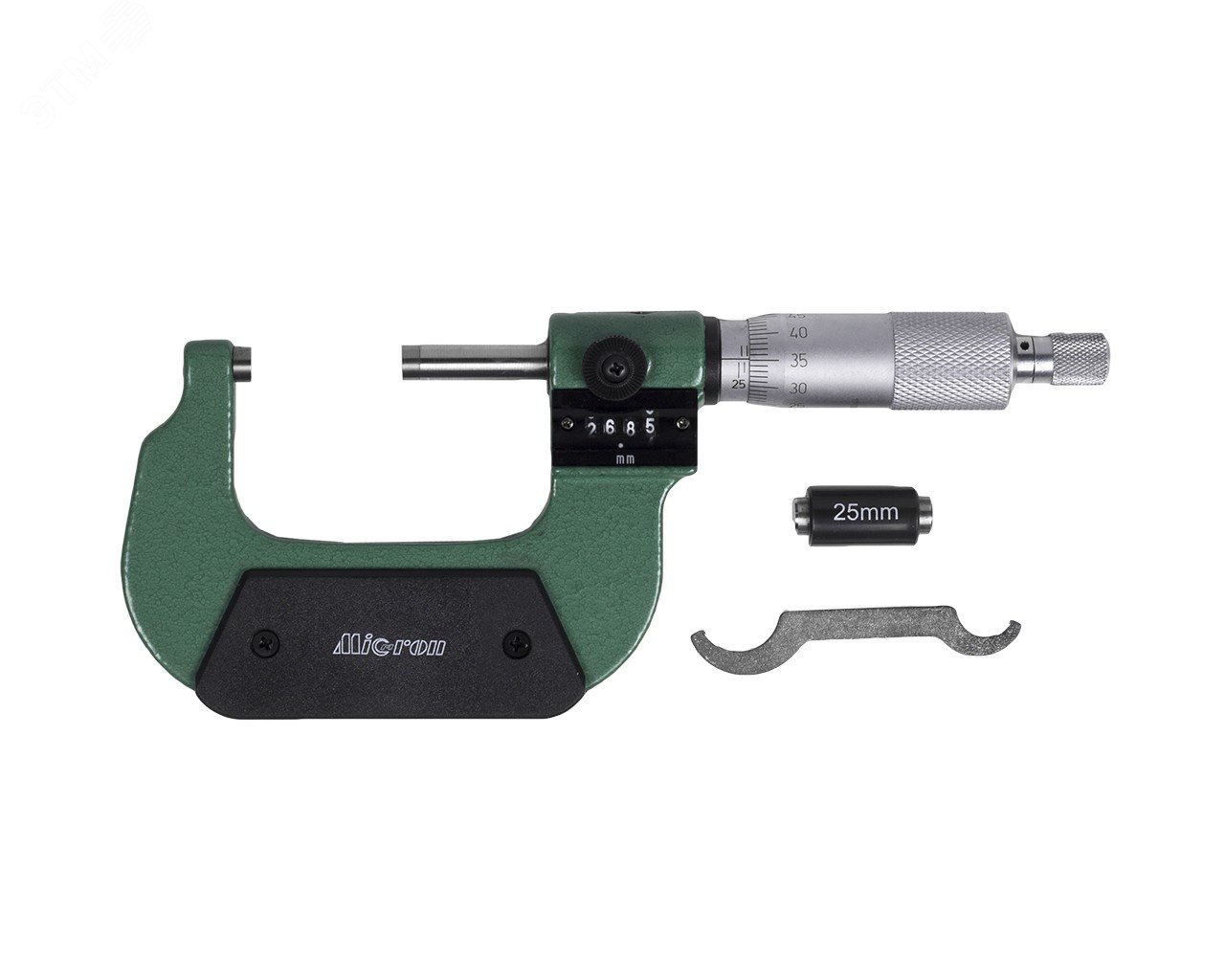 Изображение товара Микрометр МКЦМ- 50 0.01 с механическим бегунком (ГРСИ №77991-20) (шт)