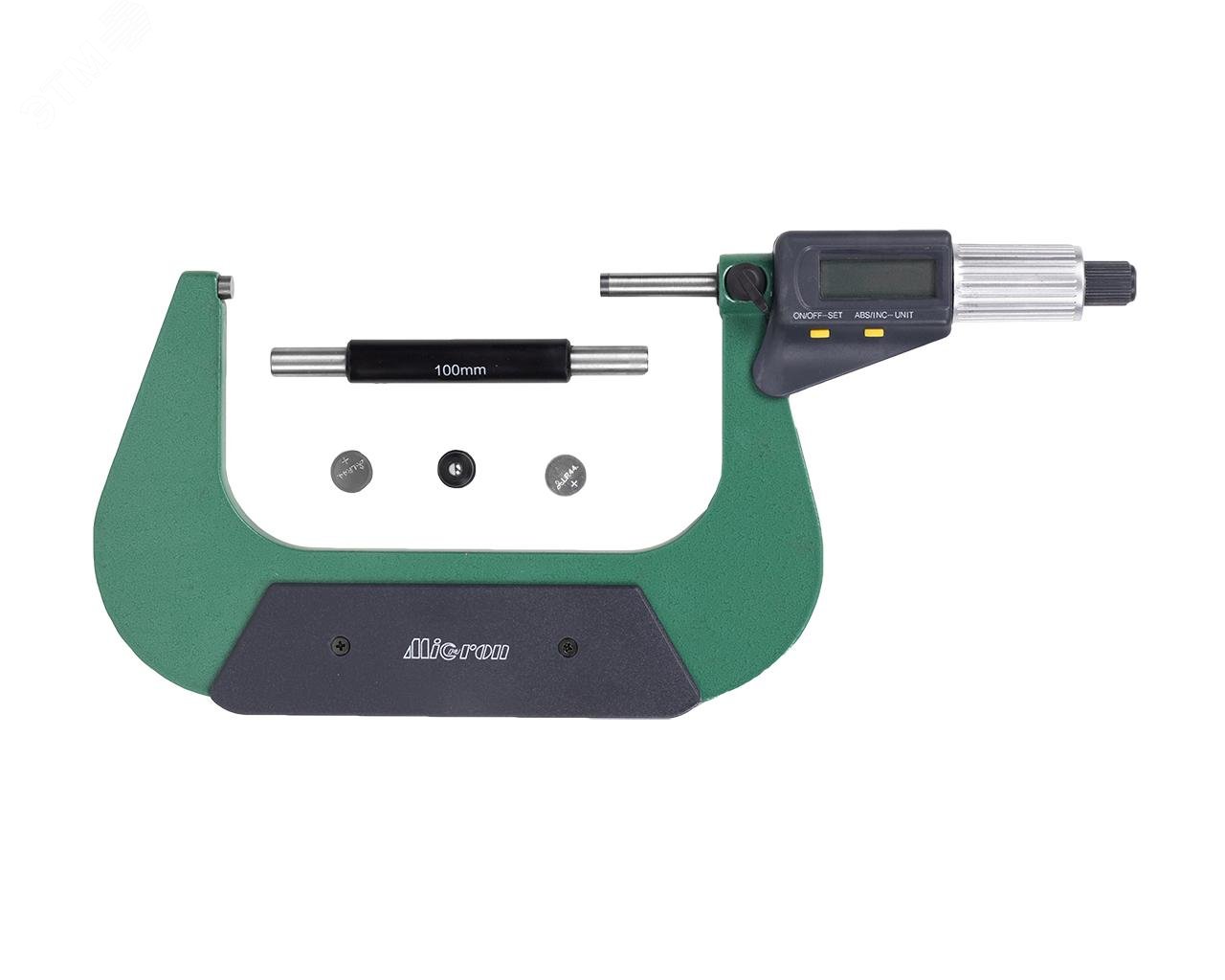 Изображение товара Микрометр МКЦ-125 0.001 электр. 2-кн. МИК с поверкой (шт)