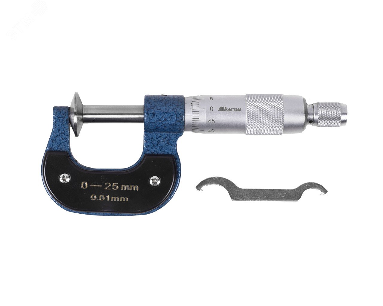 Изображение товара Микрометр зубомерный МЗ-25 0,01 МИК для точных измерений