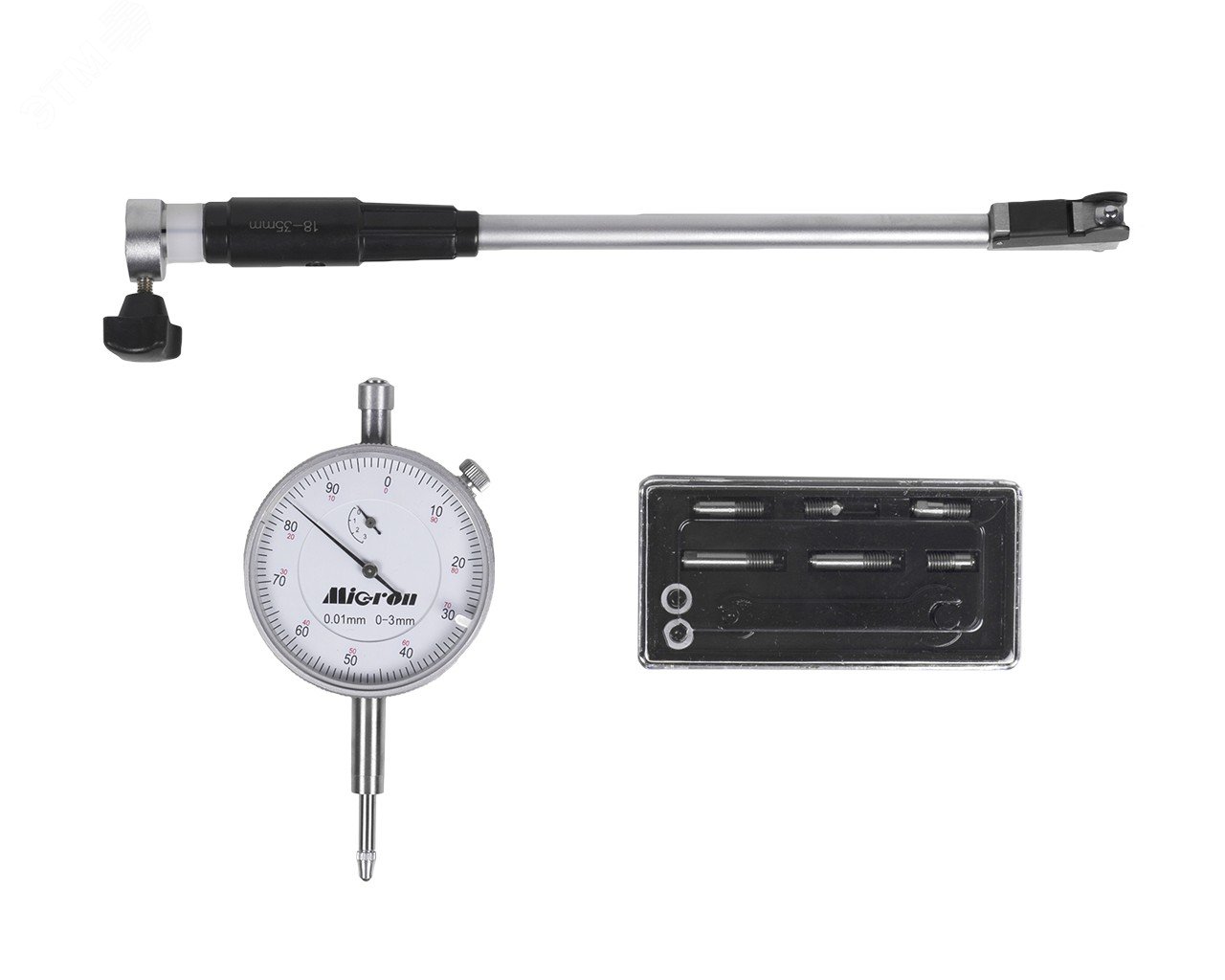 Изображение товара Нутромер индикаторный 18-35 мм 0,01 МИК Micron