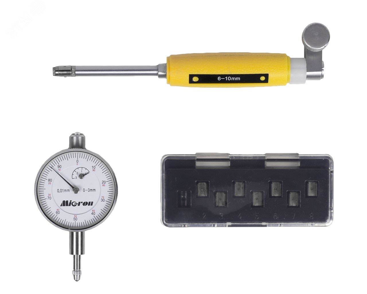 Изображение товара Нутромер индикаторный НИ 6-10 0.01 (ГРСИ №85174-22) (шт)