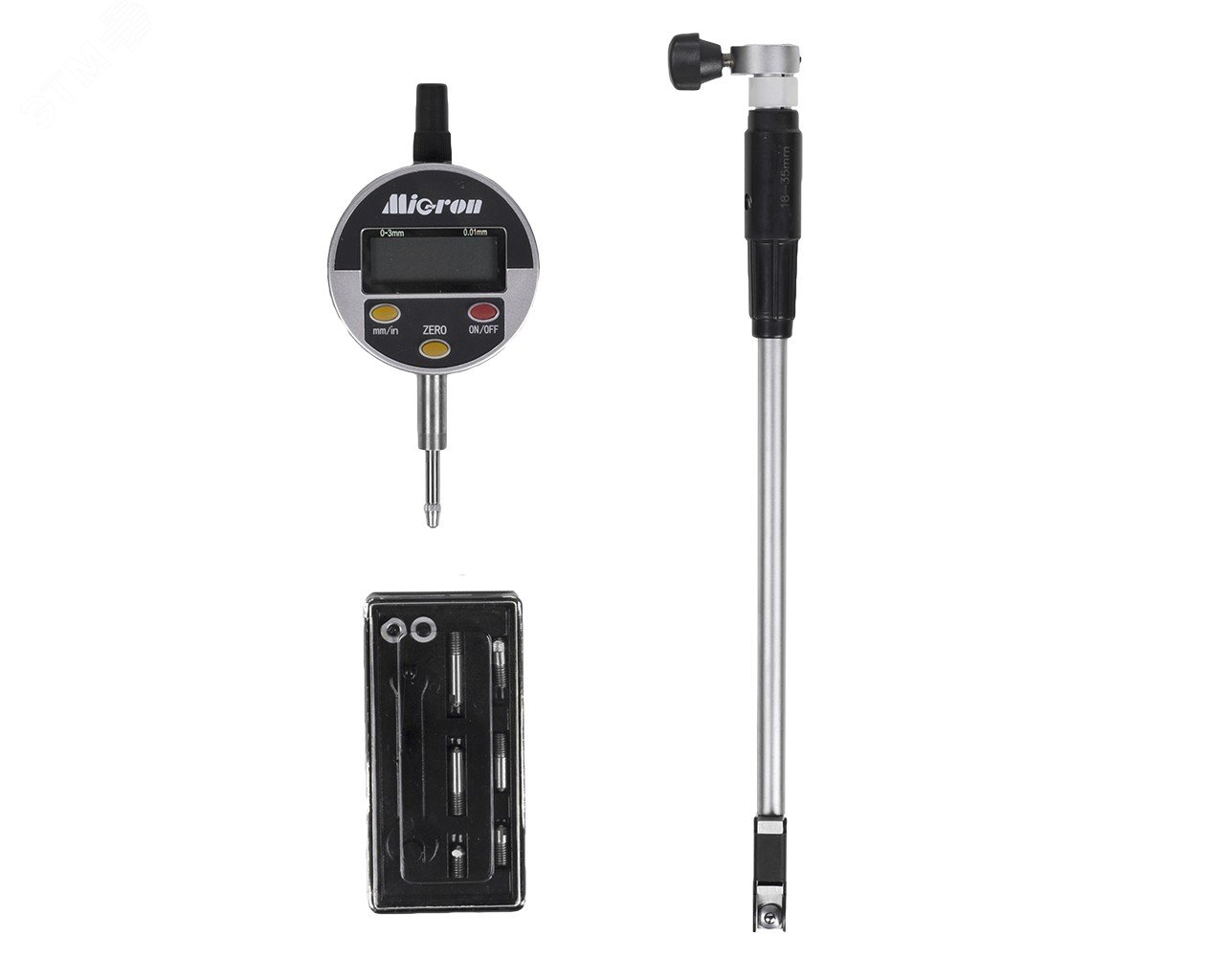 Изображение товара Электронный нутромер индикаторный НИЦ 18-50 0.01, Micron