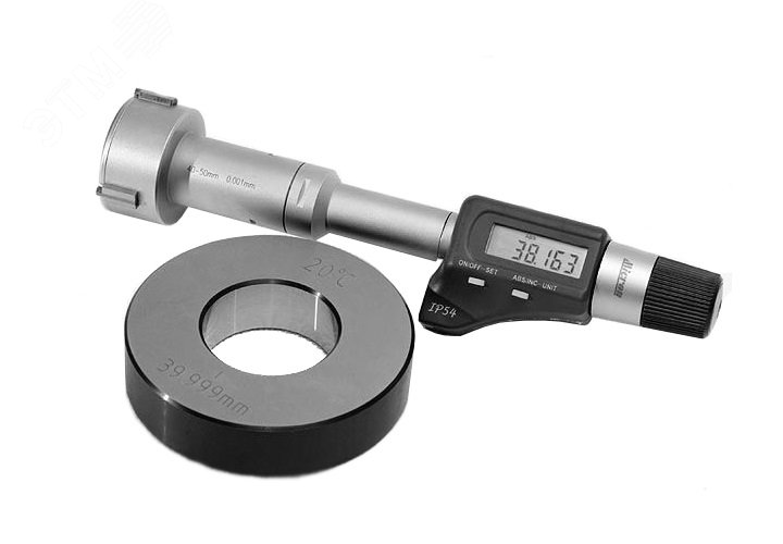 Изображение товара Нутромер микрометрический 3-точечный электронный 16-20 мм