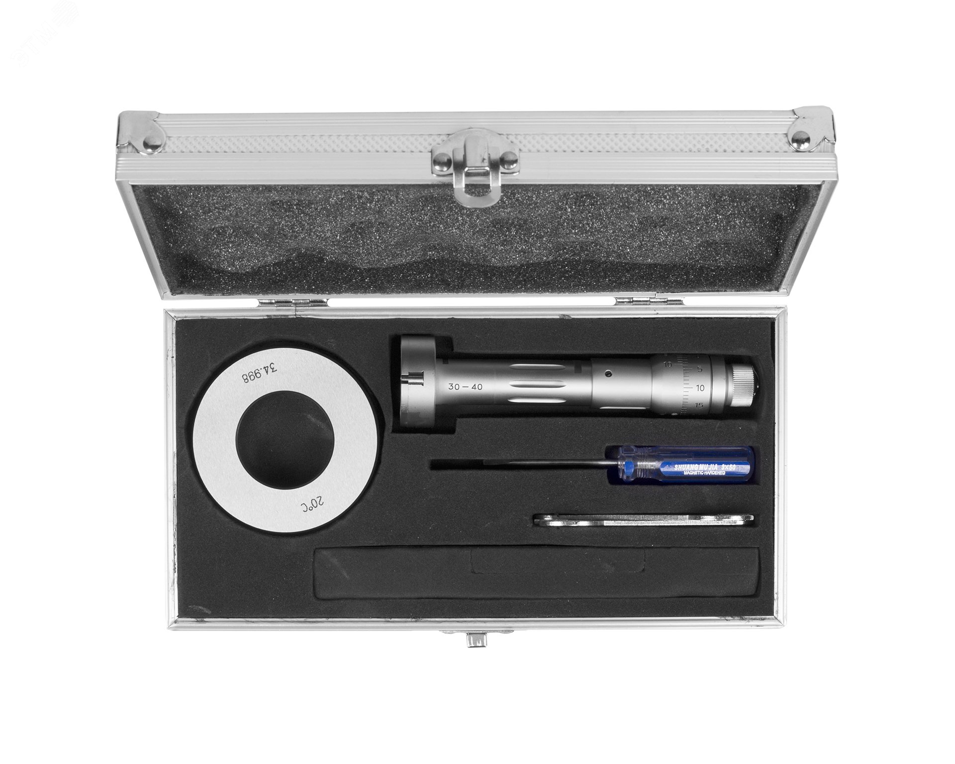 Изображение товара Нутромер микрометрический трехточечный 30-40 0.005 Micron