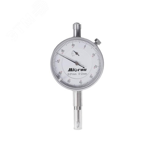 Изображение товара Индикатор часового типа 0-2 0.01 б/уш. (ГРСИ №82404-21) с поверкой МИК (шт)