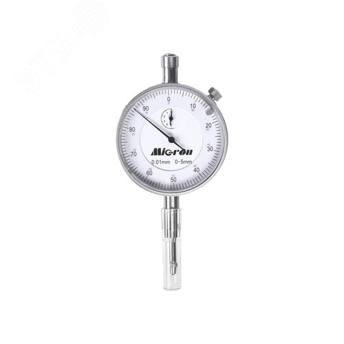 Изображение товара Индикатор часового типа 0-5 0.01 б/уш. (ГРСИ №82404-21) с поверкой МИК (шт)