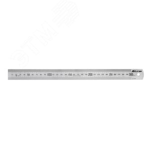 Изображение товара Линейка измерительная металлическая 300х25.4 (шт)