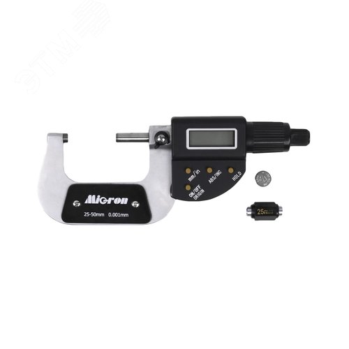 Изображение товара Микрометр МКЦ-50 0,001 электр. 4-кн. (ГРСИ №77991-20) МИК с поверкой (шт)