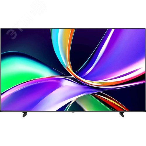 Изображение товара Телевизор QLED 50'' 4K Ultra HD 60Hz MEMC DVB-T DVB-T2 DVB-C DVB-S DVB-S2 USB WiFi Smart TV, черный (шт)
