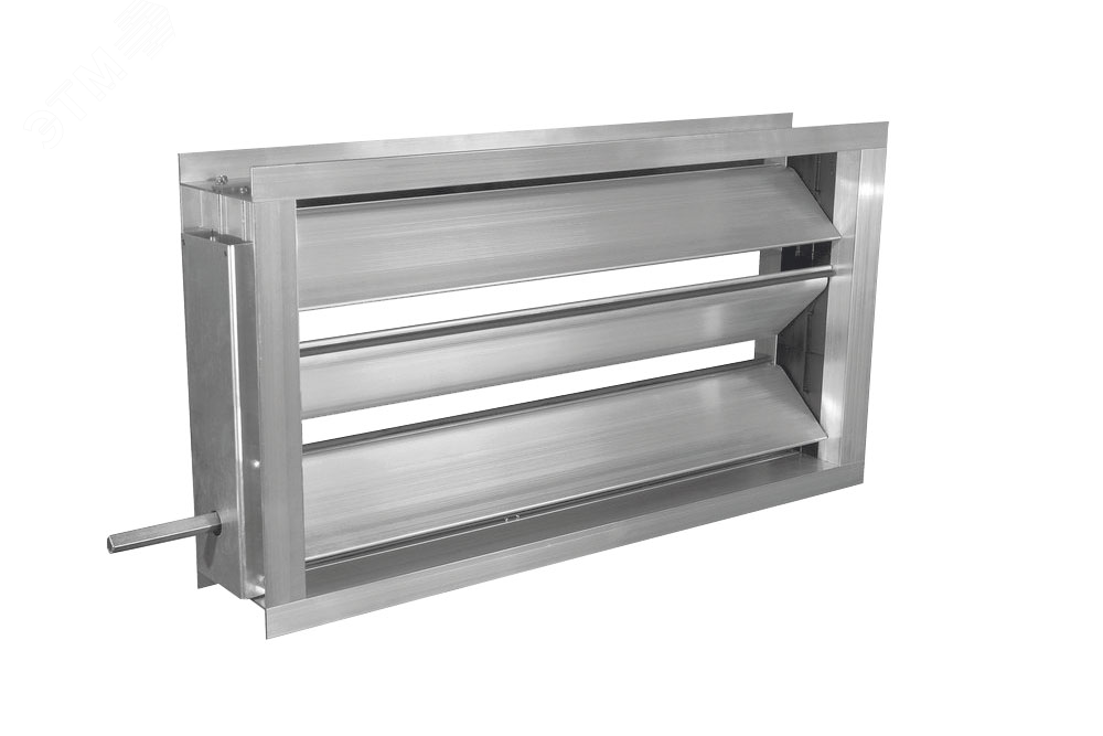 Изображение товара Клапан воздушный ZSSK 500х300 с подставкой под электропривод от ZILON