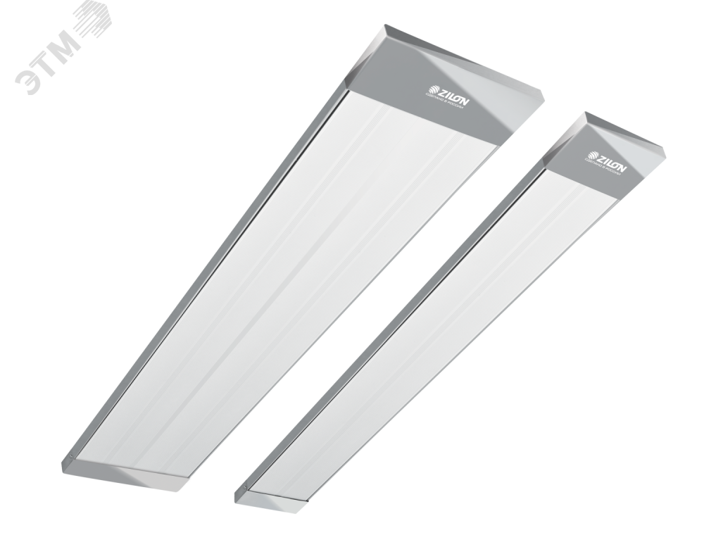 Изображение товара Инфракрасный обогреватель Гелиос 2 кВт ZILON настенный потолочный