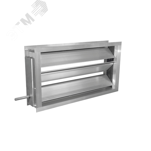 Изображение товара Клапан воздушный с подставкой под электропривод ZSSK 400х200 (шт)