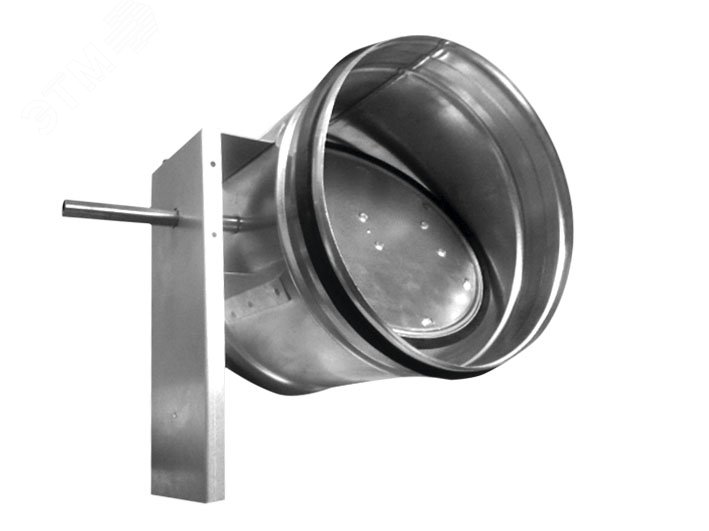 Изображение товара Клапан воздушный под электропривод ZSK 200 для систем вентиляции